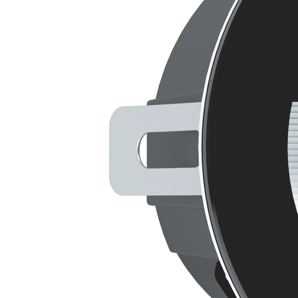 LED-Einbauleuchte Aracena Round Downlight schwarz Eglo 9002759995768