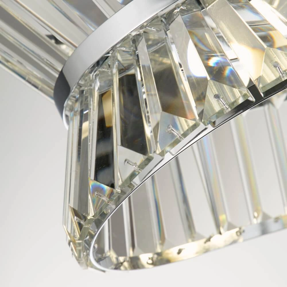 Design-Hängelampe Uptown Chrom Searchlight 5053423243993