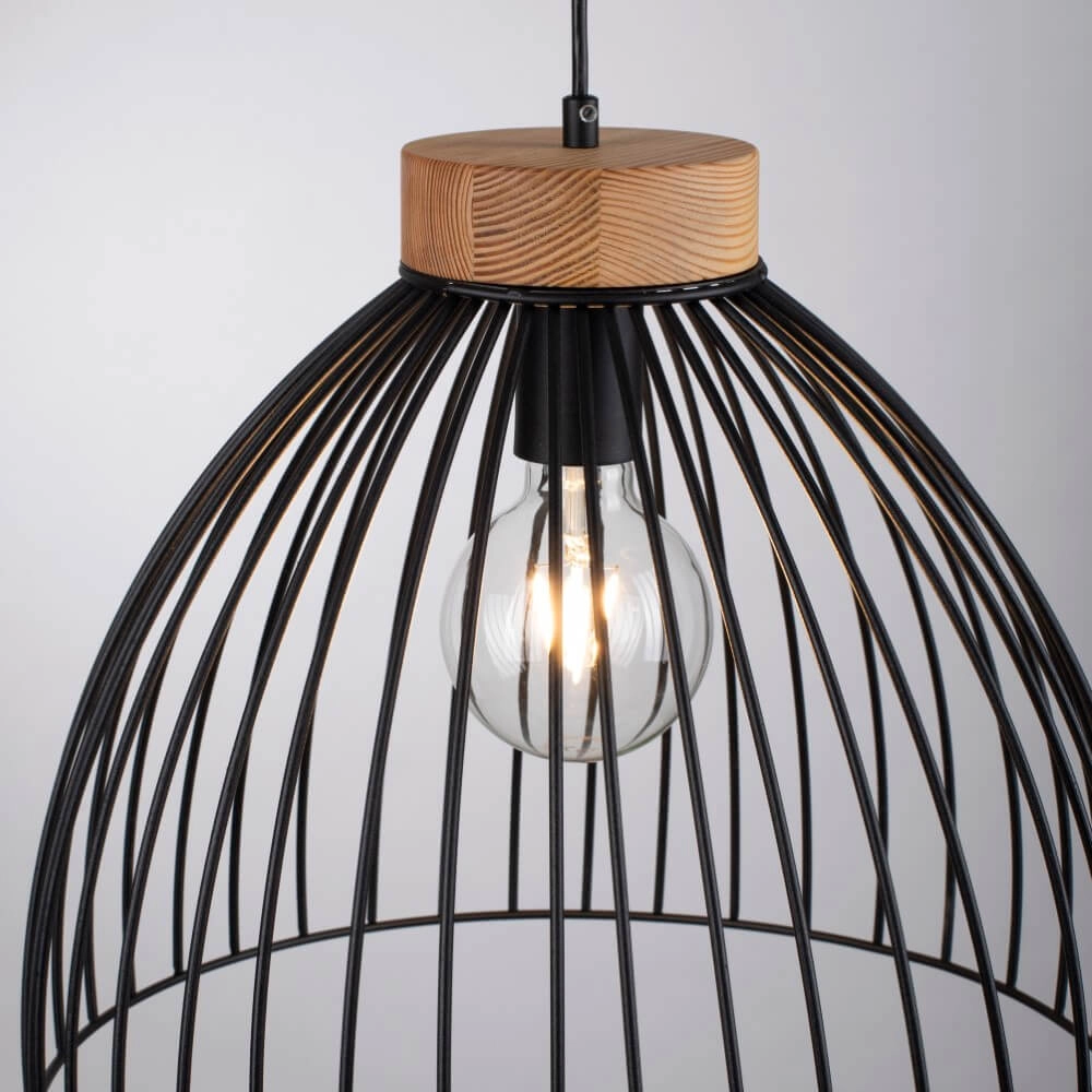 Hängelampe Lami Schwarz Just Light 4043689982768