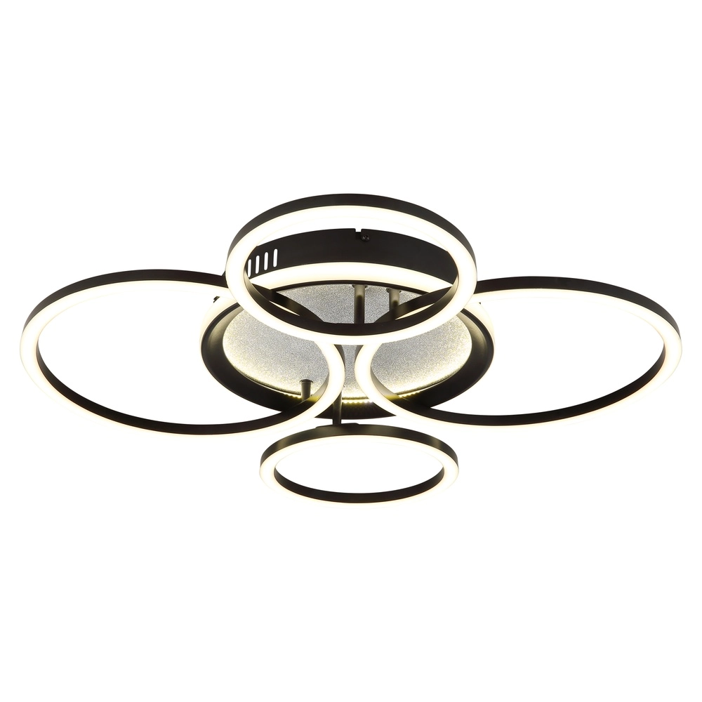 Design-Deckenlampe Alvis Schwarz Globo 9007371586363