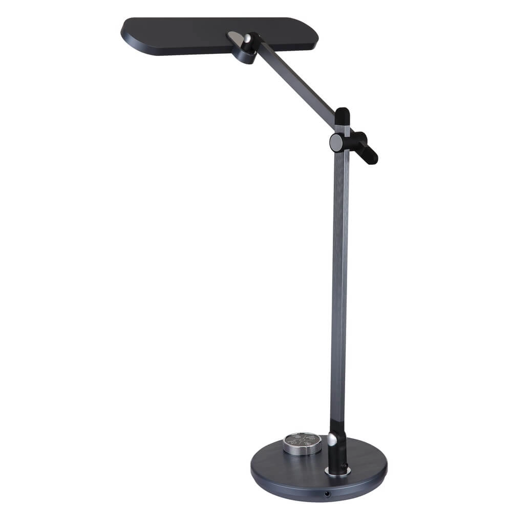 Schreibtischlampe Berletta grau Globo 9007371452644