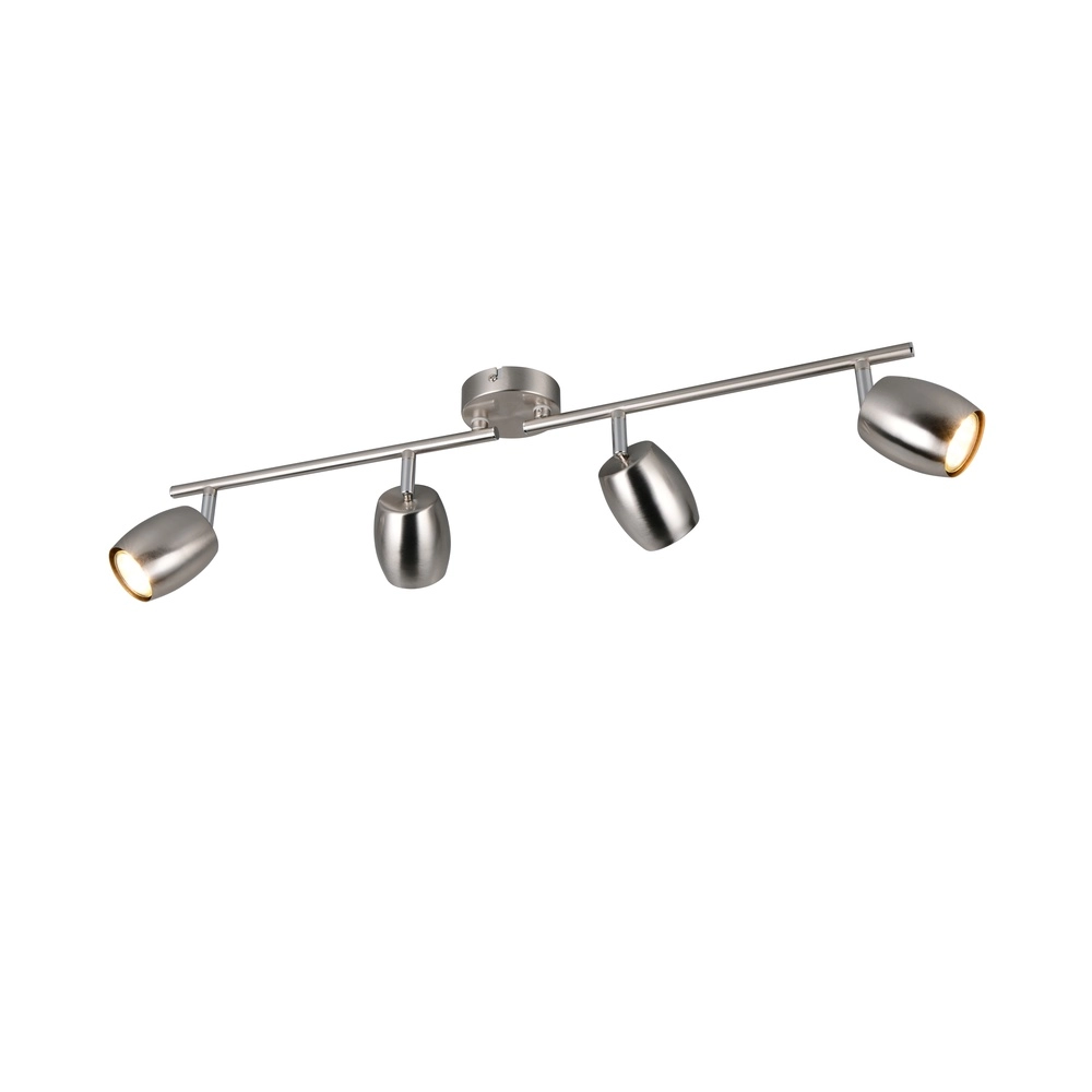 Deckenlampe Nancy 4-flammiges Nickel