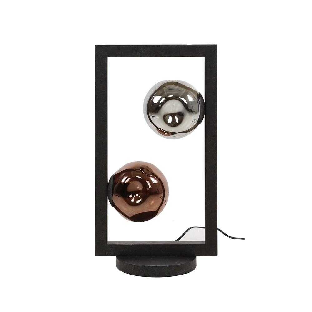 Glastischlampe Stellar 2-Licht Lyora 8716803511644