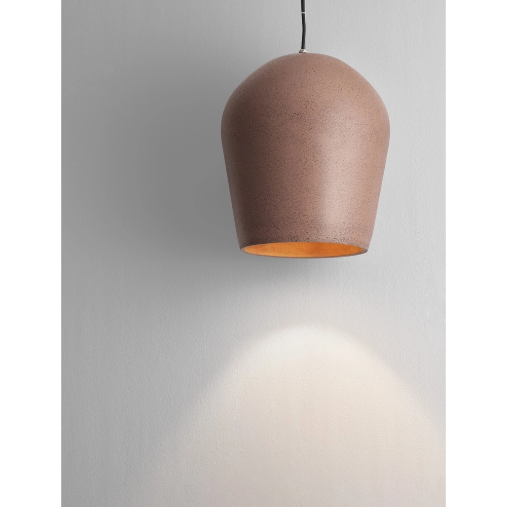 Pendelleuchte Omio Ø 29cm erdbraun Lyora 5212017468888