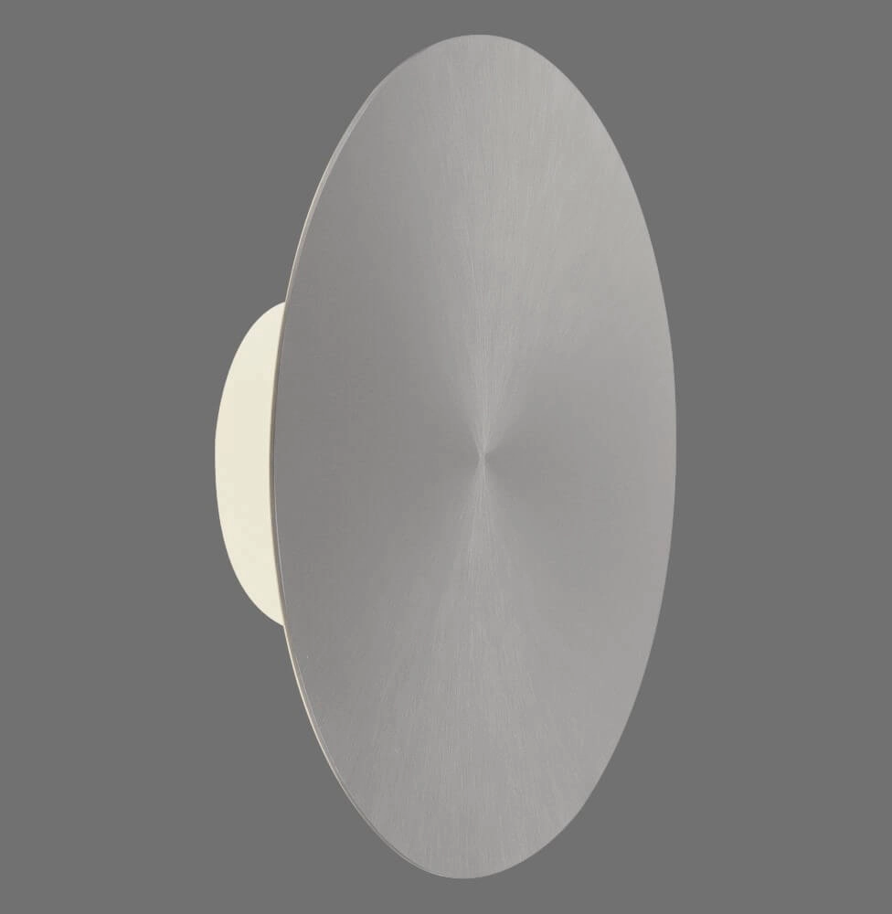 Design-Wandleuchte Akku Puntua Ø 25cm grau Paul Neuhaus 4012248372517