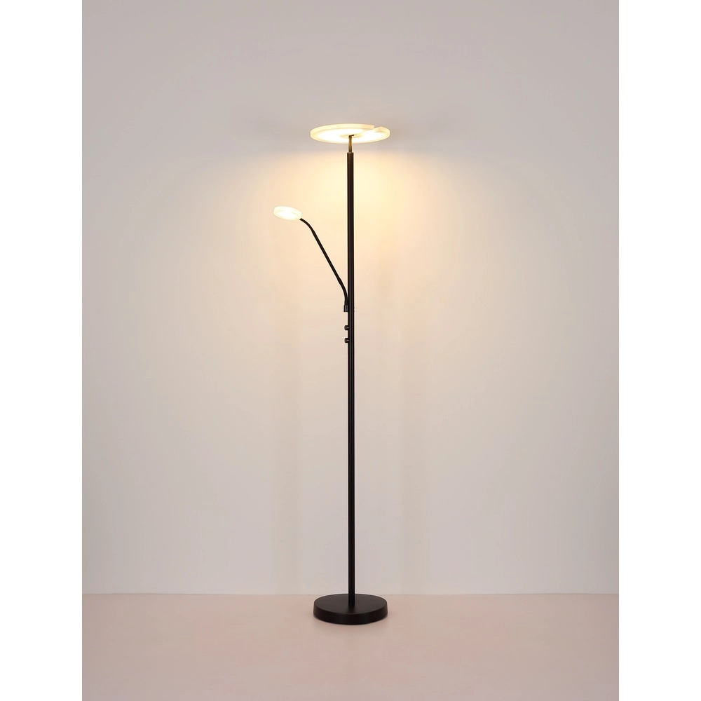 Design-Leselampe Stanford Schwarz Globo 9007371516698