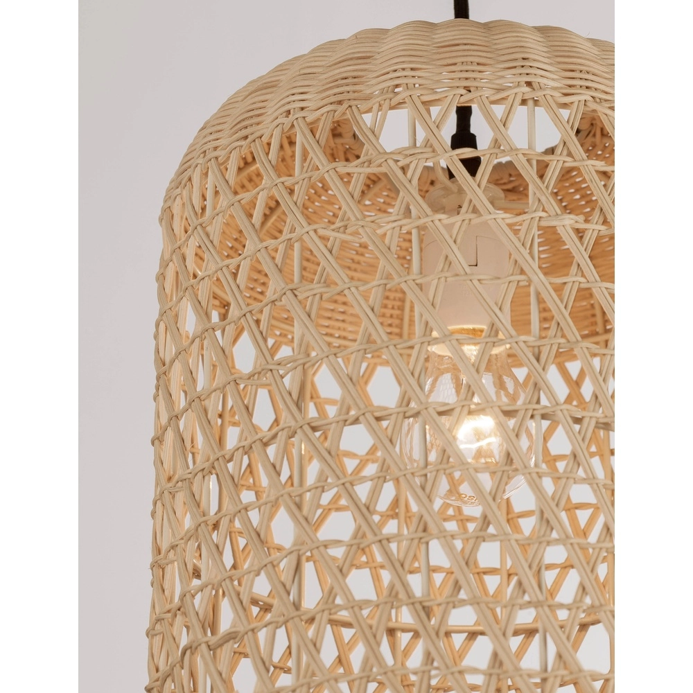 Rattan Pendelleuchte Aurora Ø 24,5cm Lyora 5212017416575