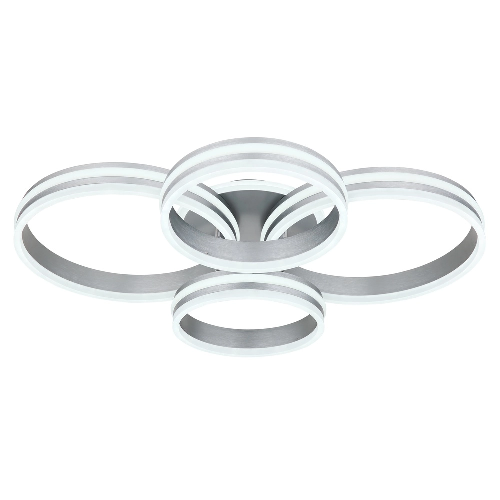 Deckenlampe Rubio Graue 4 Ringe Globo 9007371419913