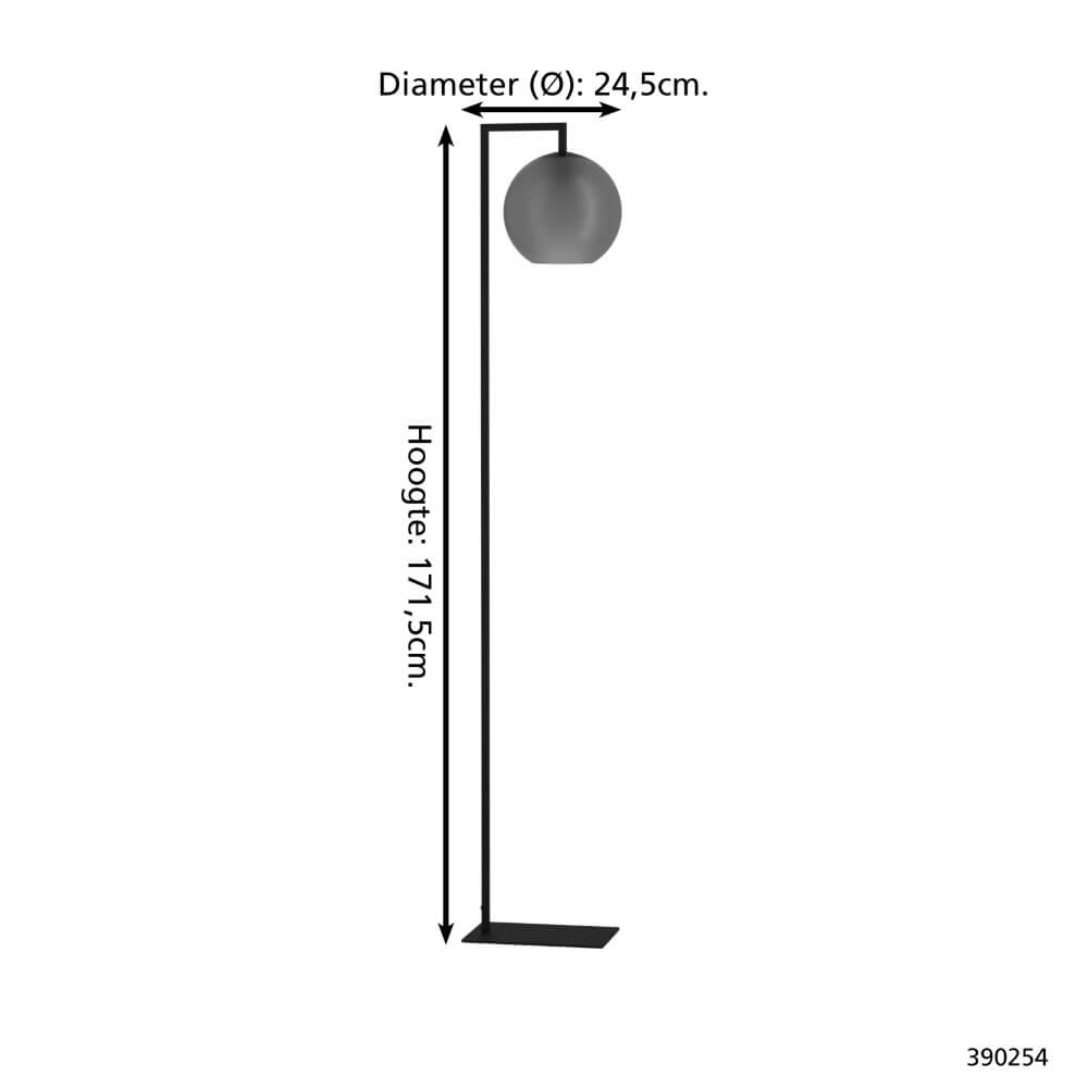Stehlampe Arangona Schwarz Stars of Light 9008606259847