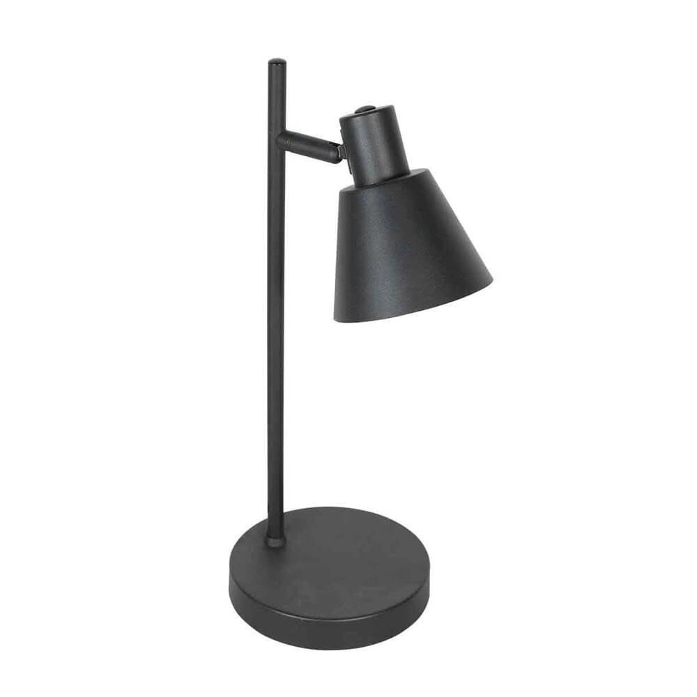 Tischlampe Oeroe schwarz mit gold Steinhauer 8712746176353