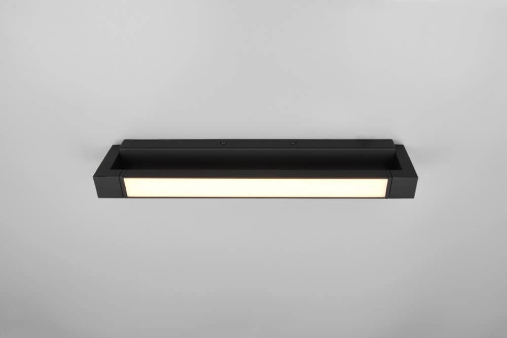 LED-Spiegellampe Fabrizio 50cm - schwarz Trio 4017807616781