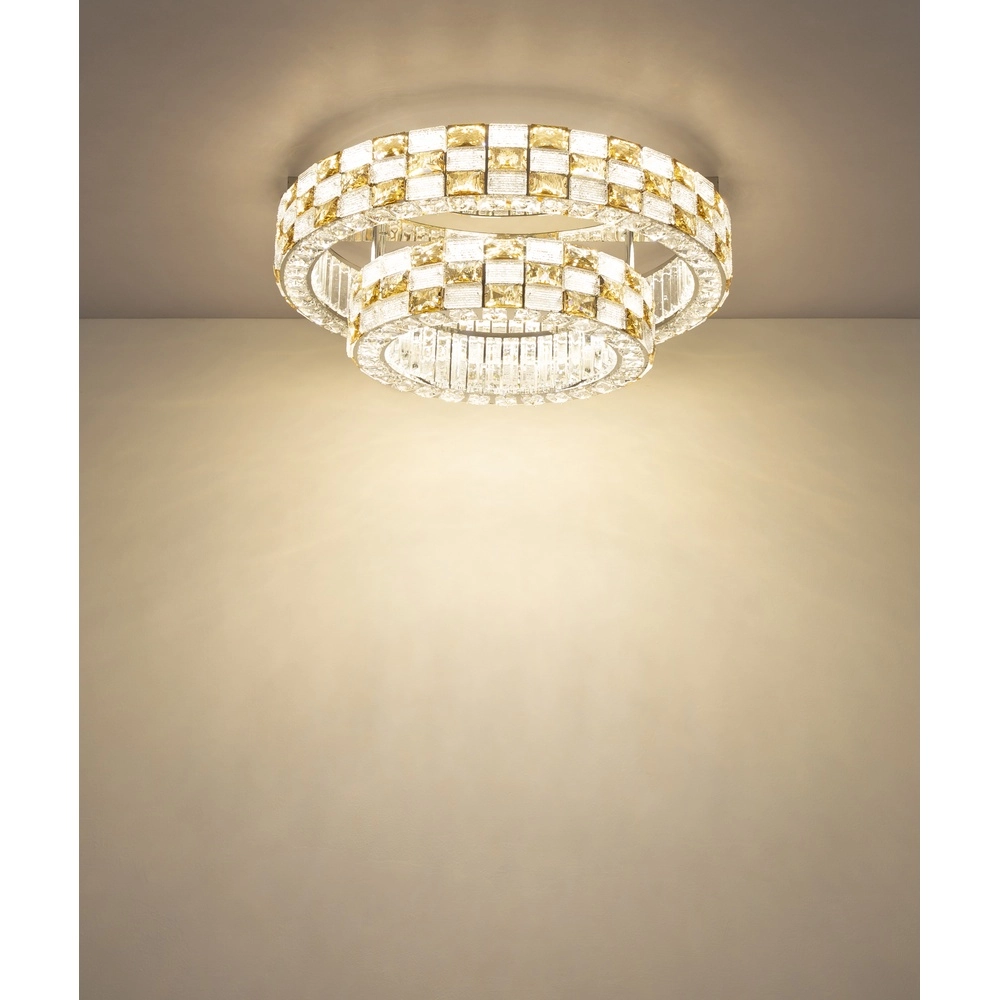 Deckenlampe Lidia Ø 61cm Chrom Globo 9007371583096