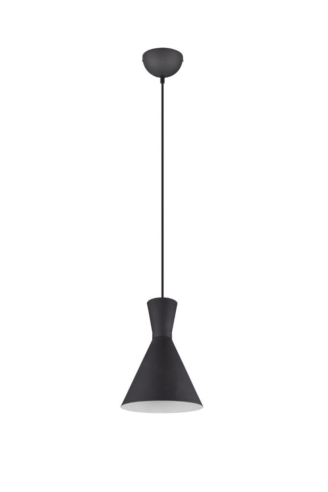 Schwarze Hängelampe Enzo Ø 20cm