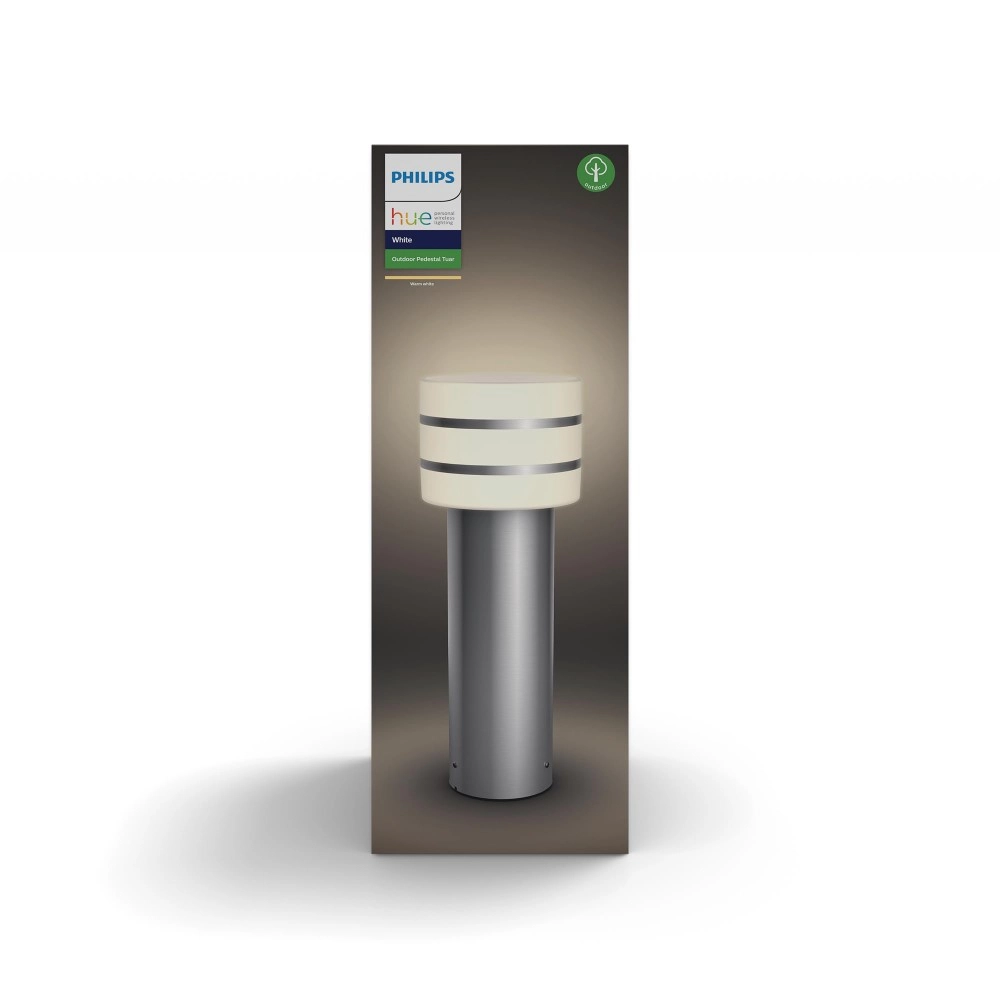 Gartenlampe Hue Tuar Silber grau Philips 8718696166086
