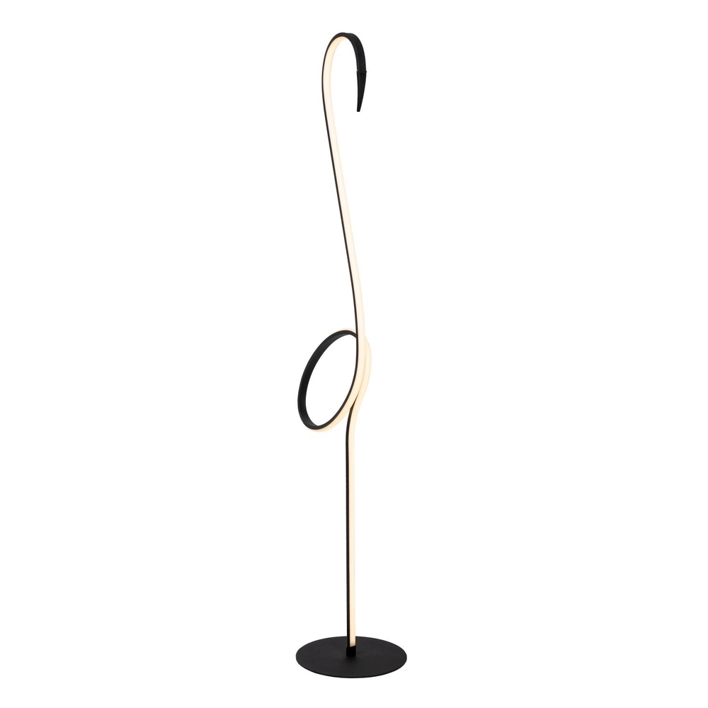 Stehlampe Flamingo Schwarz Lucide 5411212051547