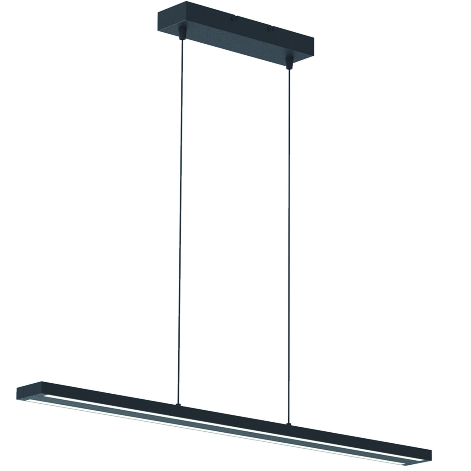 LED Hängelampe Zelena Motion Einstellbare 80 cm schwarz