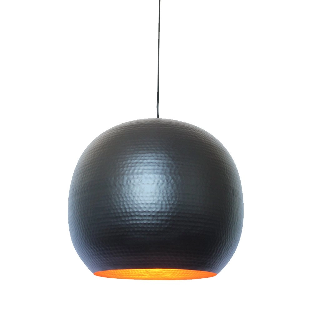 Schwarze Pendelleuchte Artisan Large