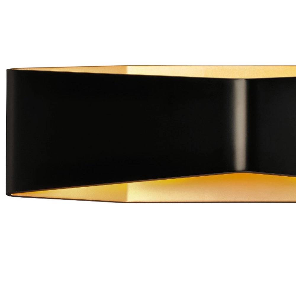 LED-Wandleuchte Cariso WL-4 schwarz mit gold SLV 4024163164252