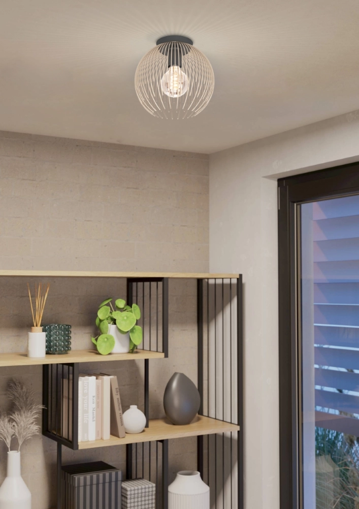 Design-Deckenleuchte Alhabia Ø 23,5cm sandbraun Stars of Light 9008606353088