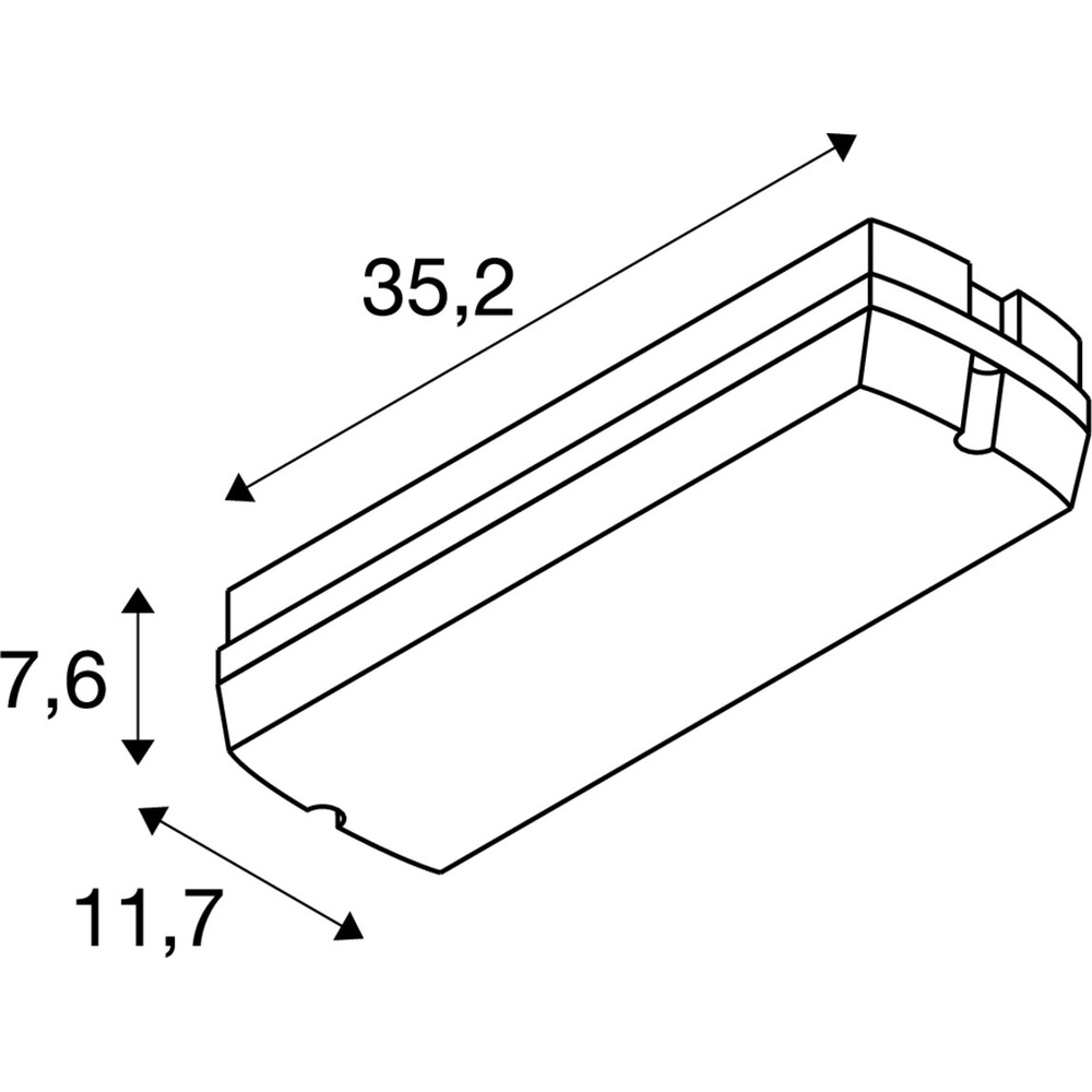 Beleuchtung der Fluchtwege P-Light Notbeleuchtung 5,2 W SLV 4024163315197