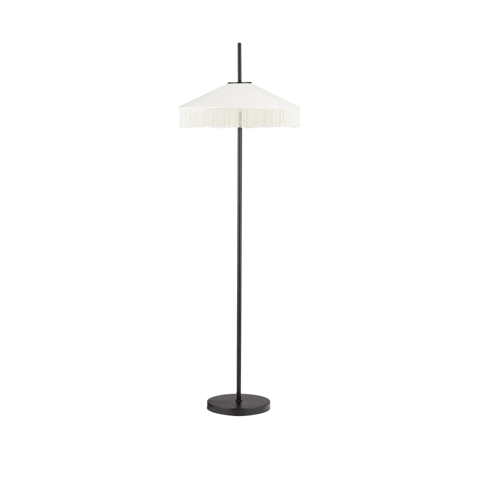 Tiffany-Stehlampe Velvy Beige Lyora 5212017493828