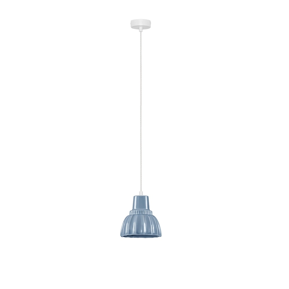 Pendellampe Picco Weiß mit Blau Lyora 5212017495372