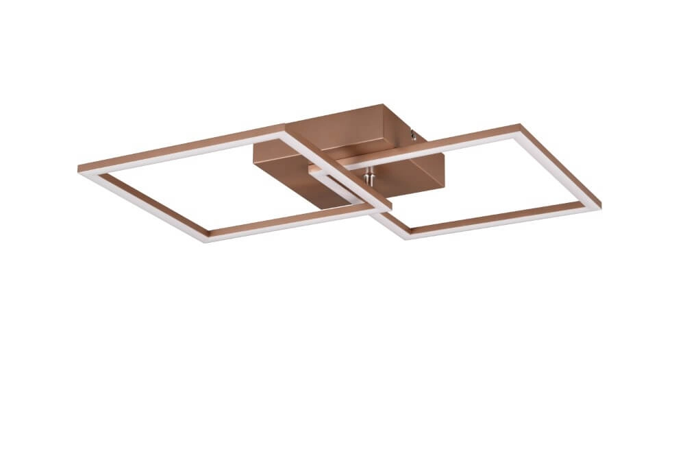 Designer-Deckenleuchte Trail braun Trio 4017807578973