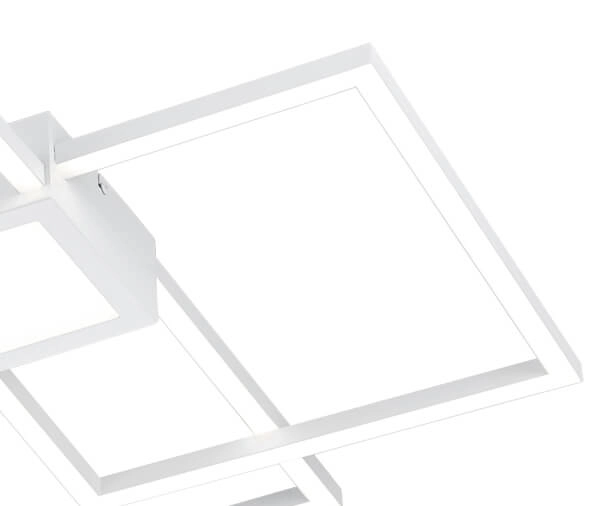 Weiße Deckenleuchte Hydra mit LED Trio 4017807524949