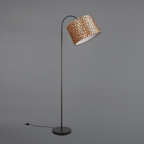 Stehlampe Pardina Leopardendruck Trio 4017807693102