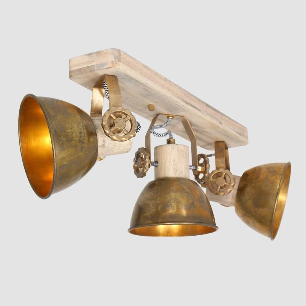 3-Lichts Aufbauspot Gearwood Steinhauer 8712746135046
