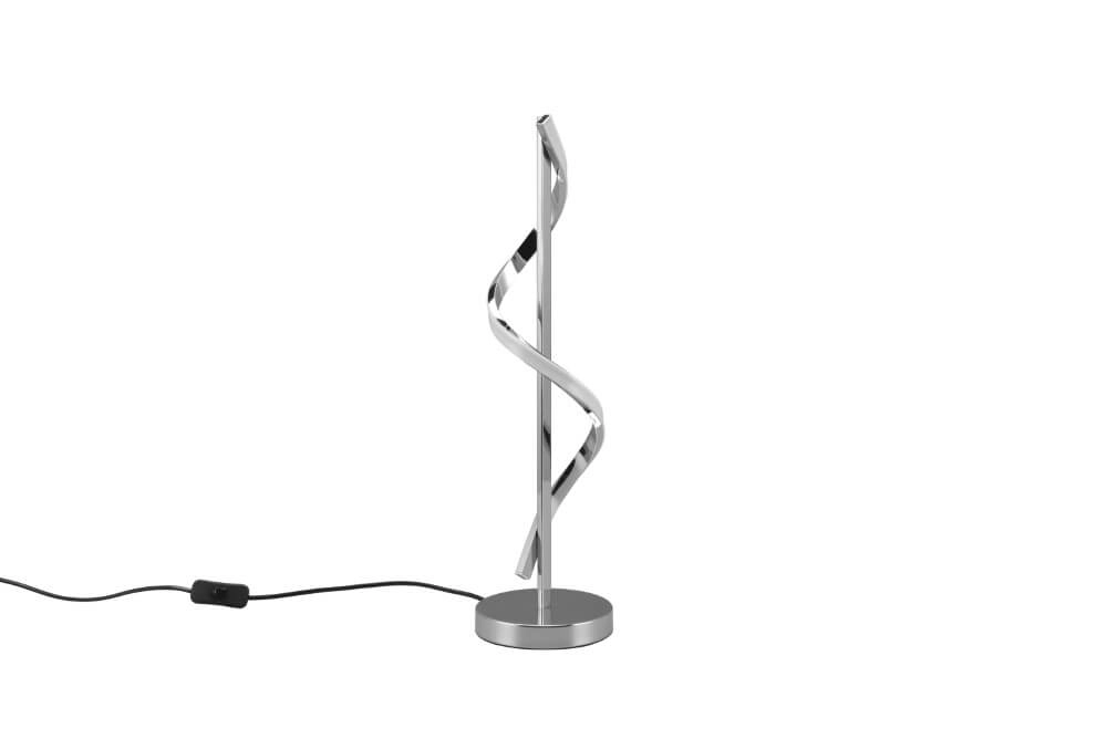 Tischlampe Isabel 56 cm hoch, Chrom