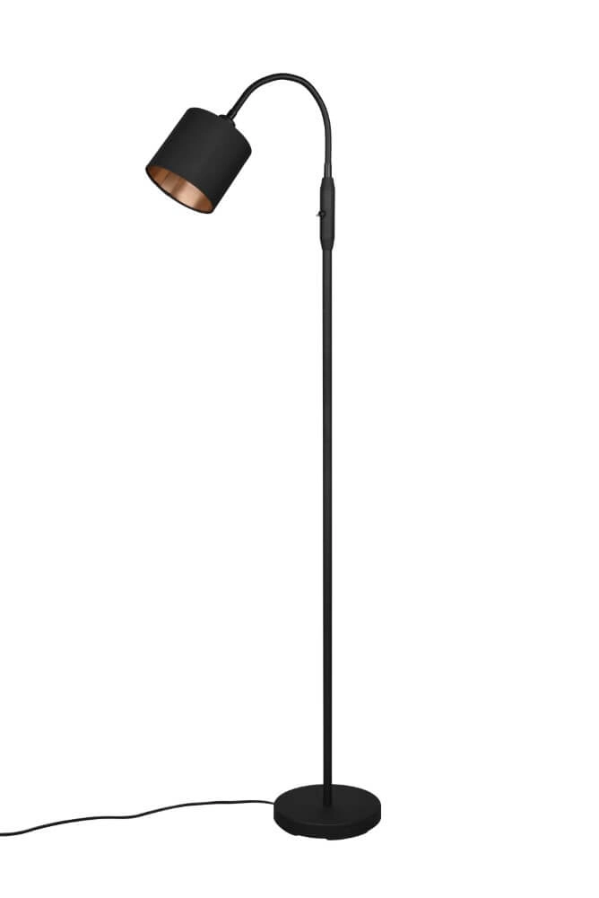 Stehlampe Tommy 130cm schwarz