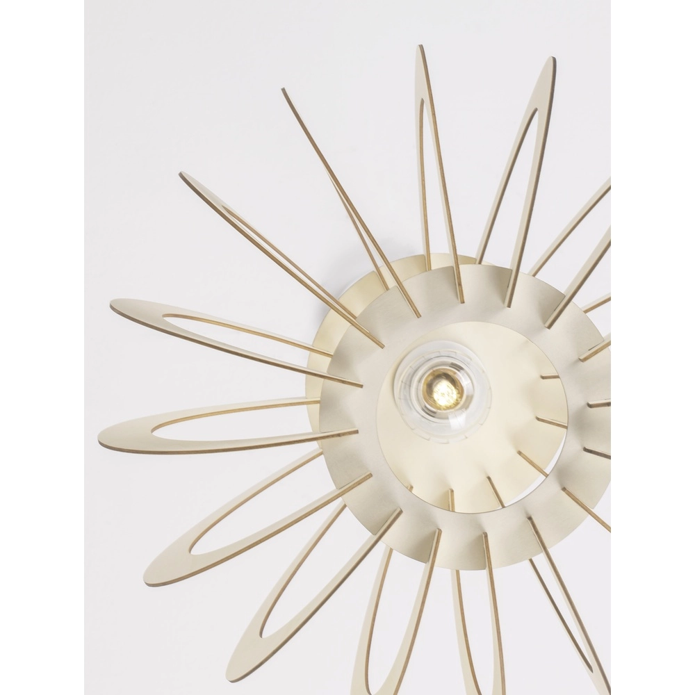 Pendelleuchte aus Holz Ottoline leicht Ø 40cm Lyora 5212017436191