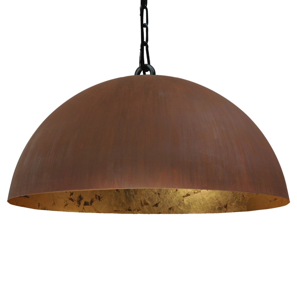 Harte Pendelleuchte Rost Industria Gold 50 Masterlight 8718121151946