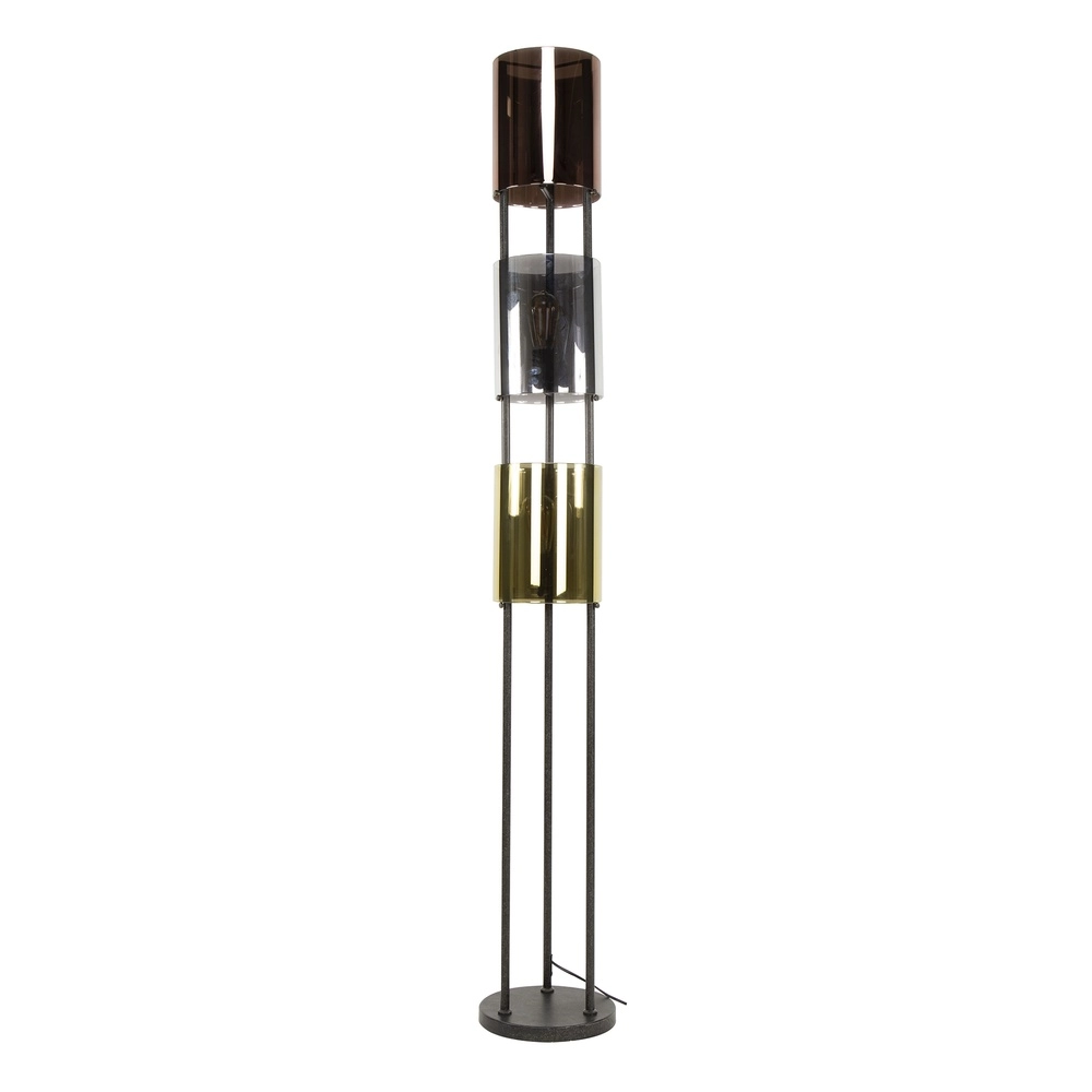 Glas-Stehlampe Lucente Farbglas – 3x E27 Lyora 8716803511491
