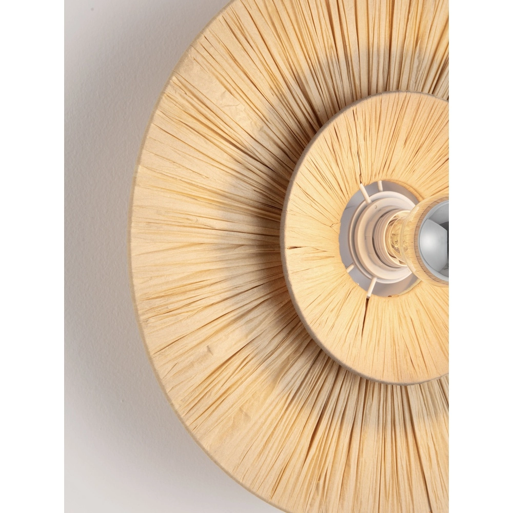 Japandi Wandlampe Nora Beige Lyora 5212017493934