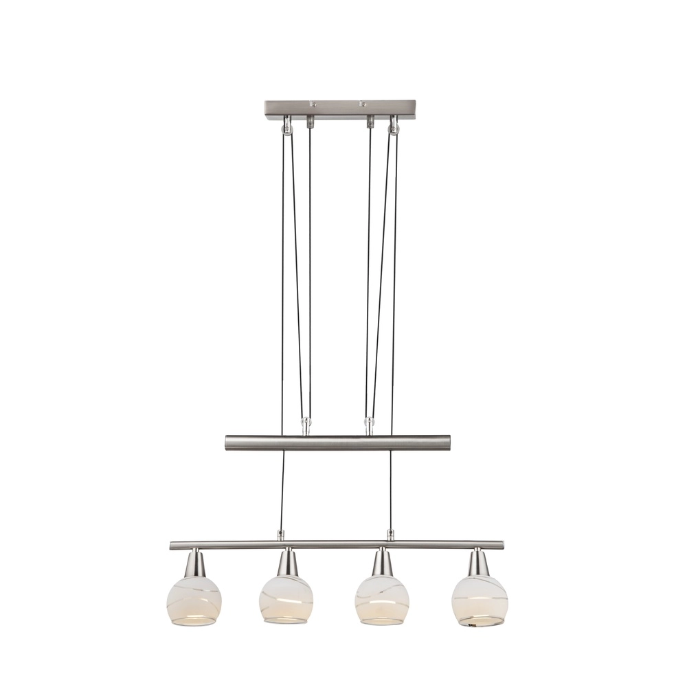 Pendellampe Elliott 4-Light-Nickel