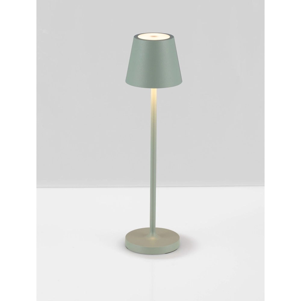 Tischlampe Petit olivgrün wiederaufladbar Lyora 5212017450791