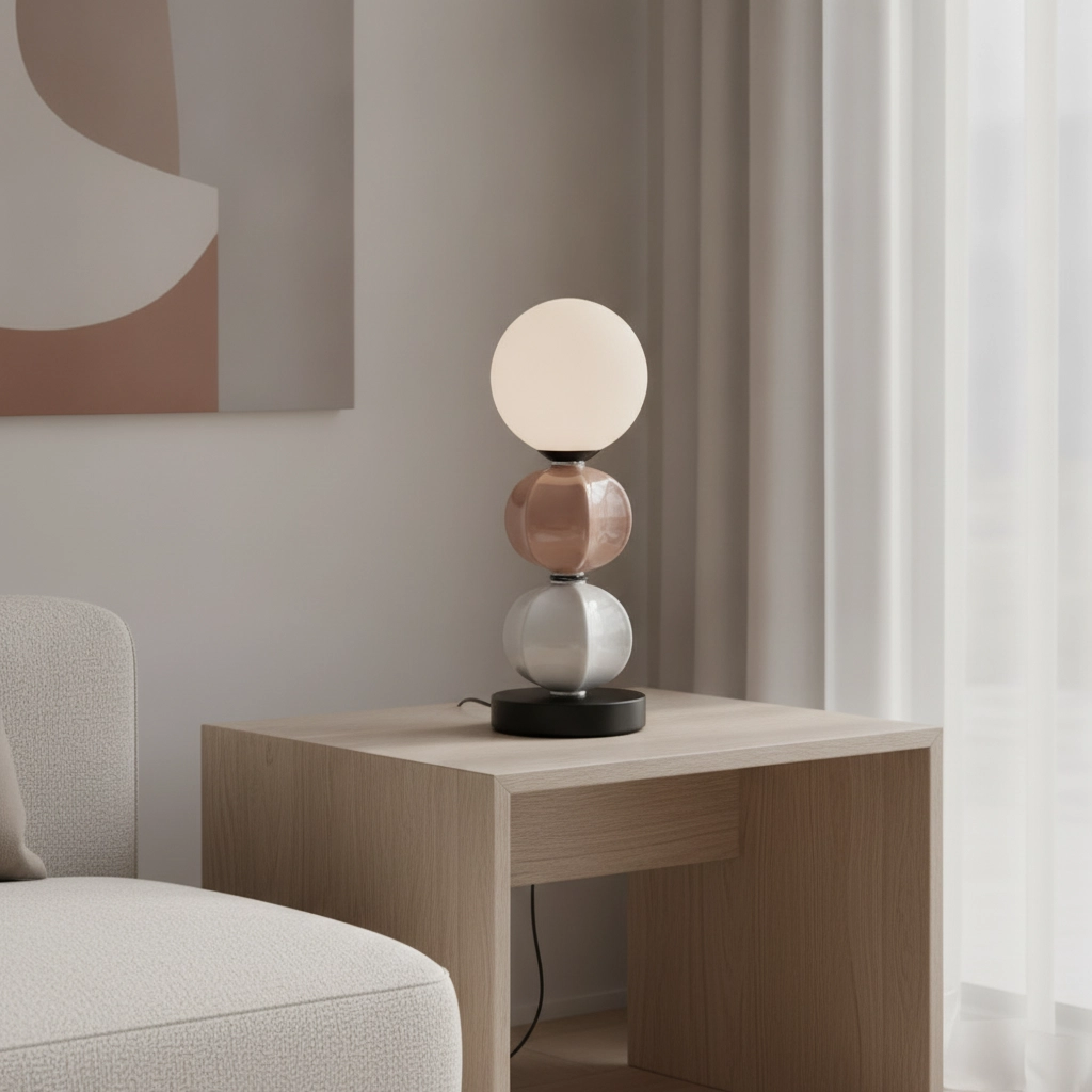 Einzigartige Tischlampe Dazz Mehrere Farben von Keramik