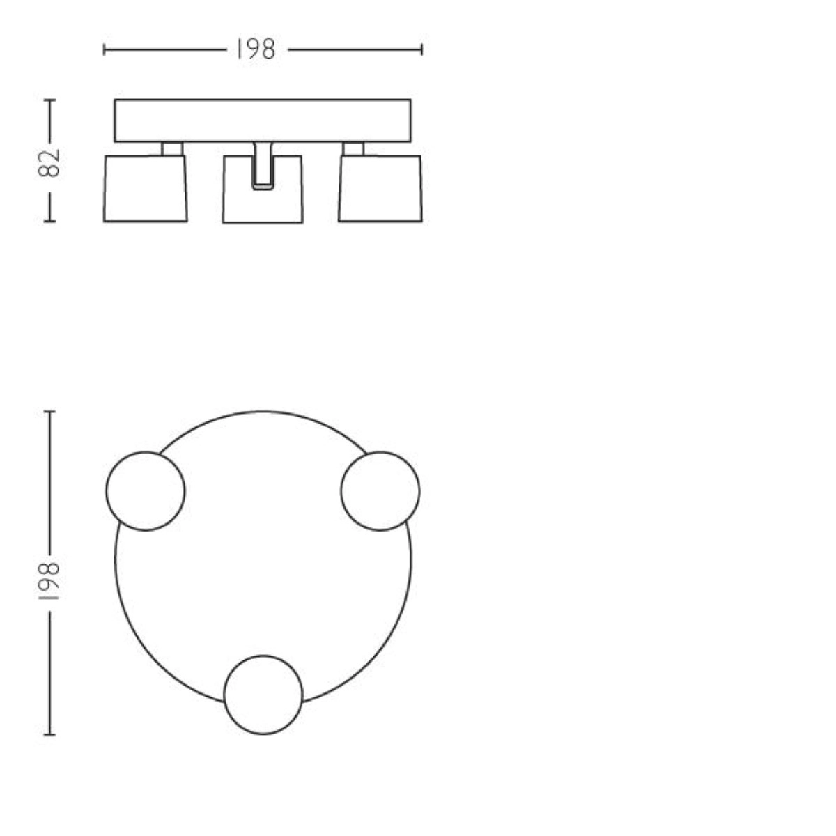 Strahler Star 3-Licht weiß Philips 8718696154649