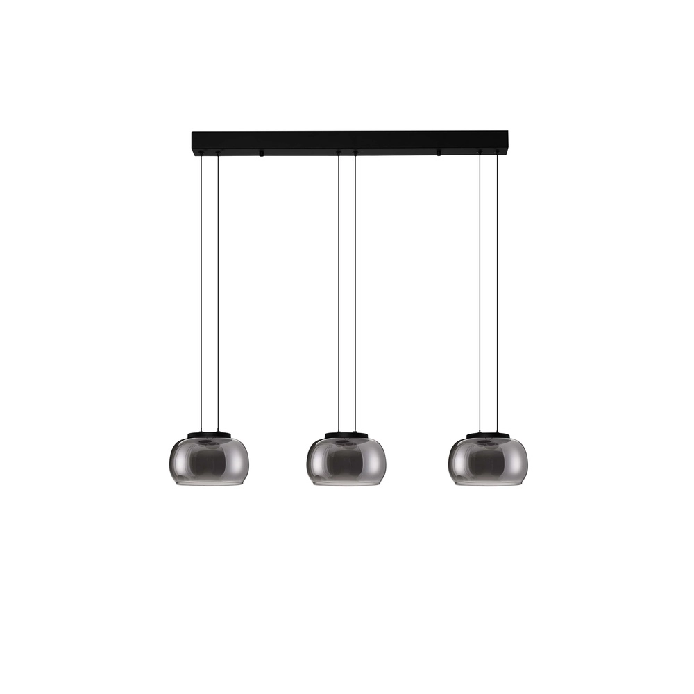 Moderne Pendelleuchte Bios 3-flammig schwarz Lyora 5212017458520