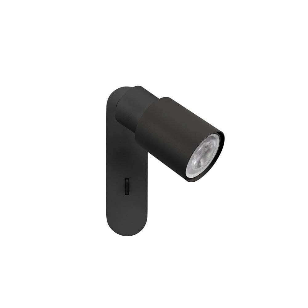 Spott Puri 2.0 Tube Schwarzer Einzelschalter SLV 4024163294300