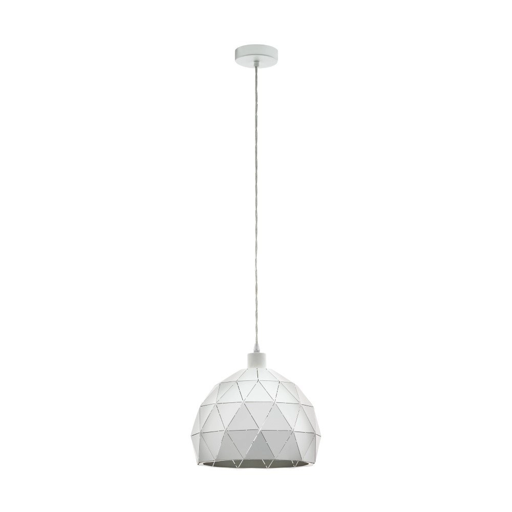 Pendelleuchte Roccaforte 30 cm weiß Eglo 9002759978549
