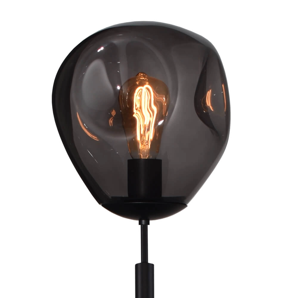 Stehlampe Lava Ø 24cm Rauchglas Masterlight 8718121286709
