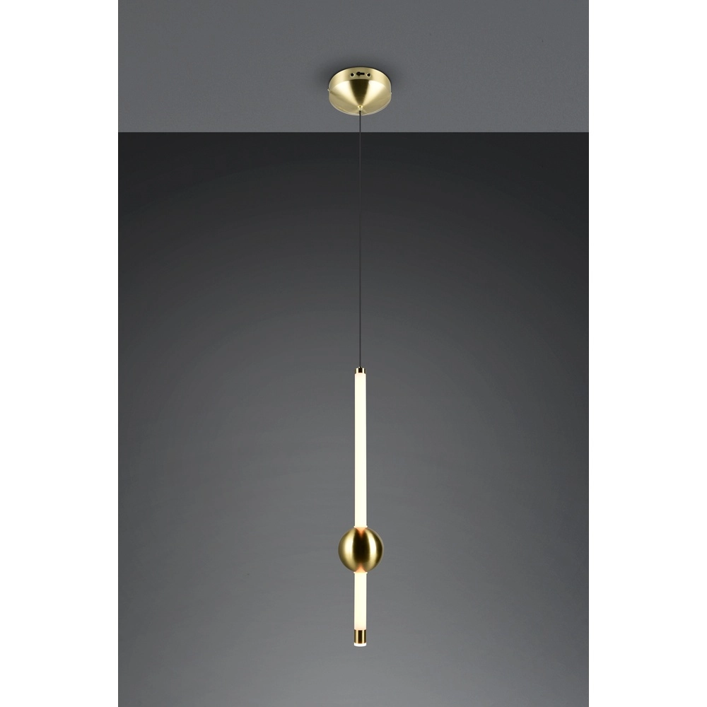 Moderne Pendelleuchte Melita Gold Trio 4017807661934