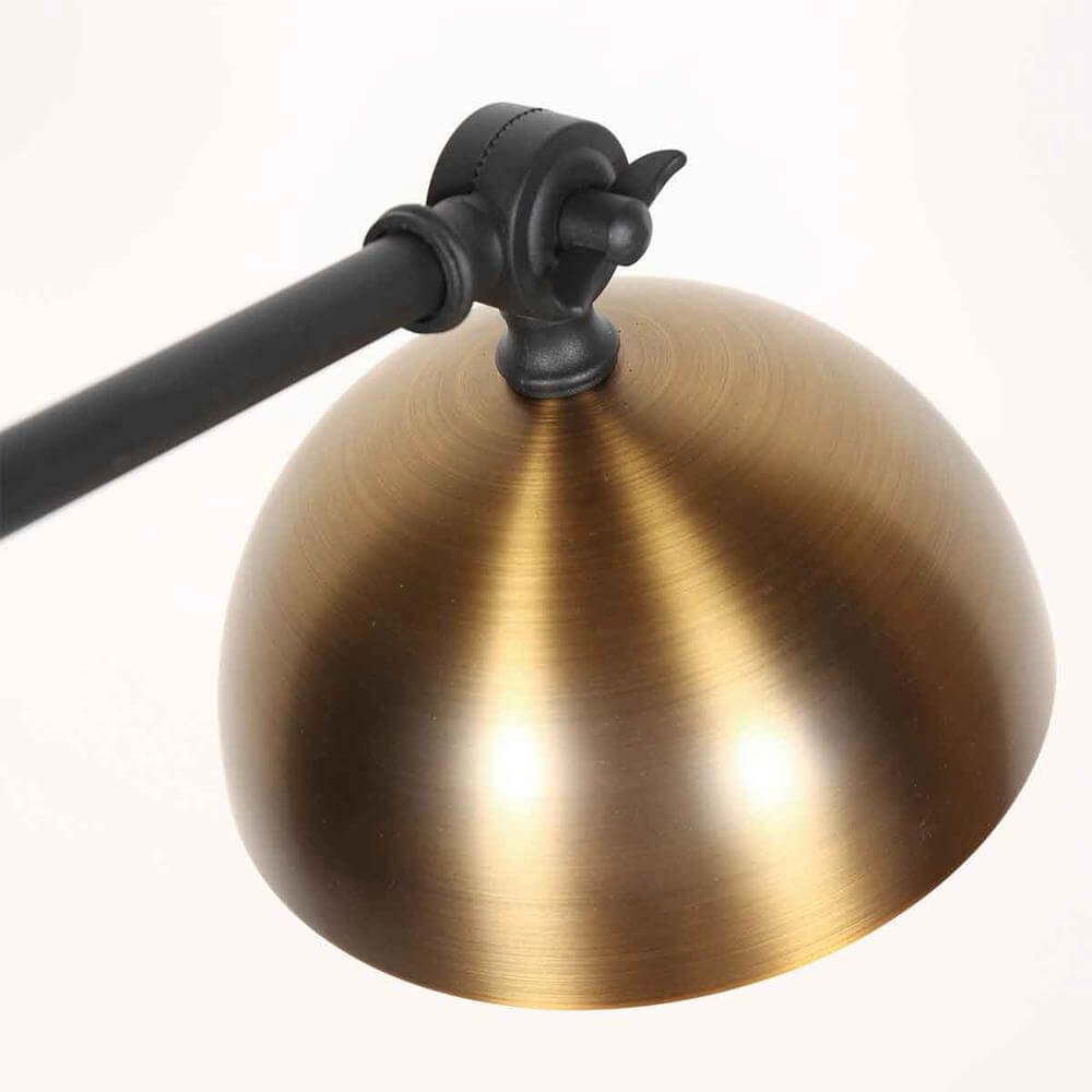 Wandleuchte Pintino schwarz mit bronze Steinhauer 8712746176506