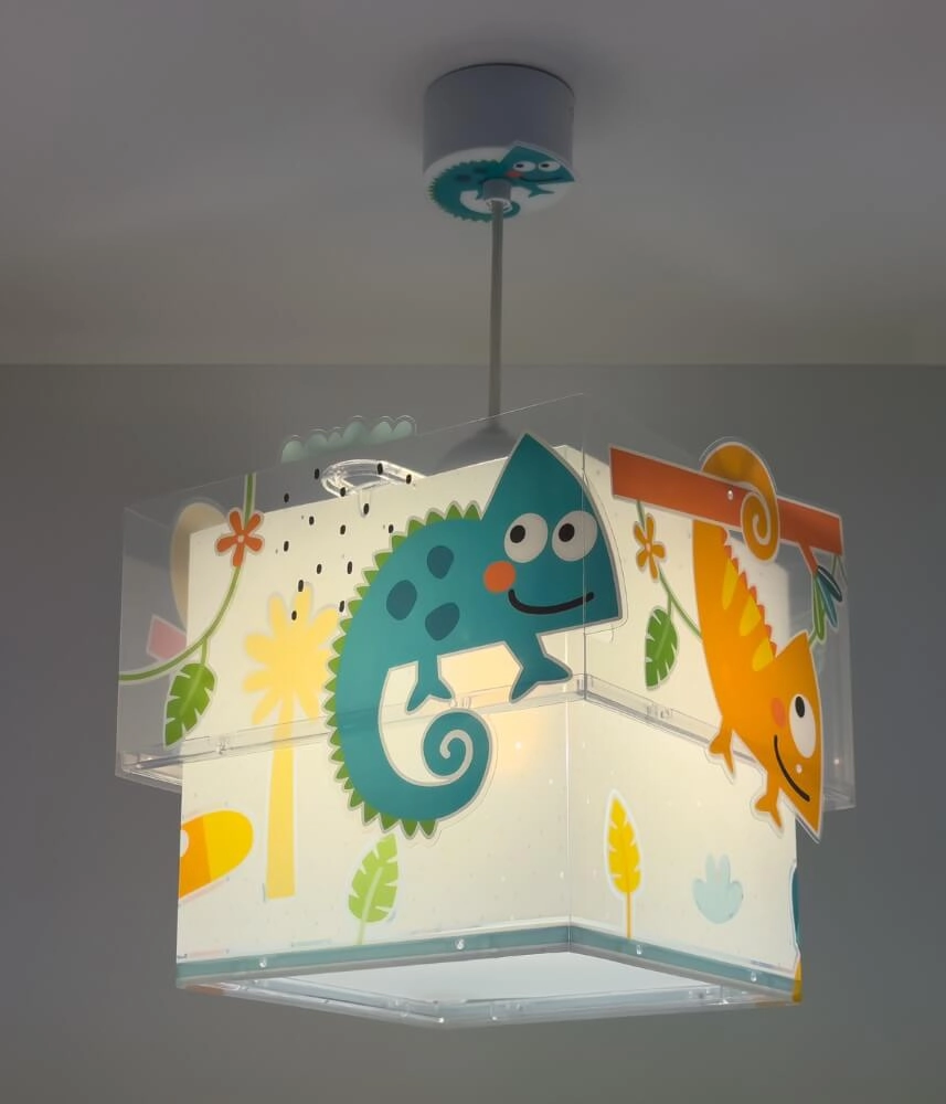 Design-Hängelampe für das Kinderzimmer Happy Jungle Dalber 8420406002880
