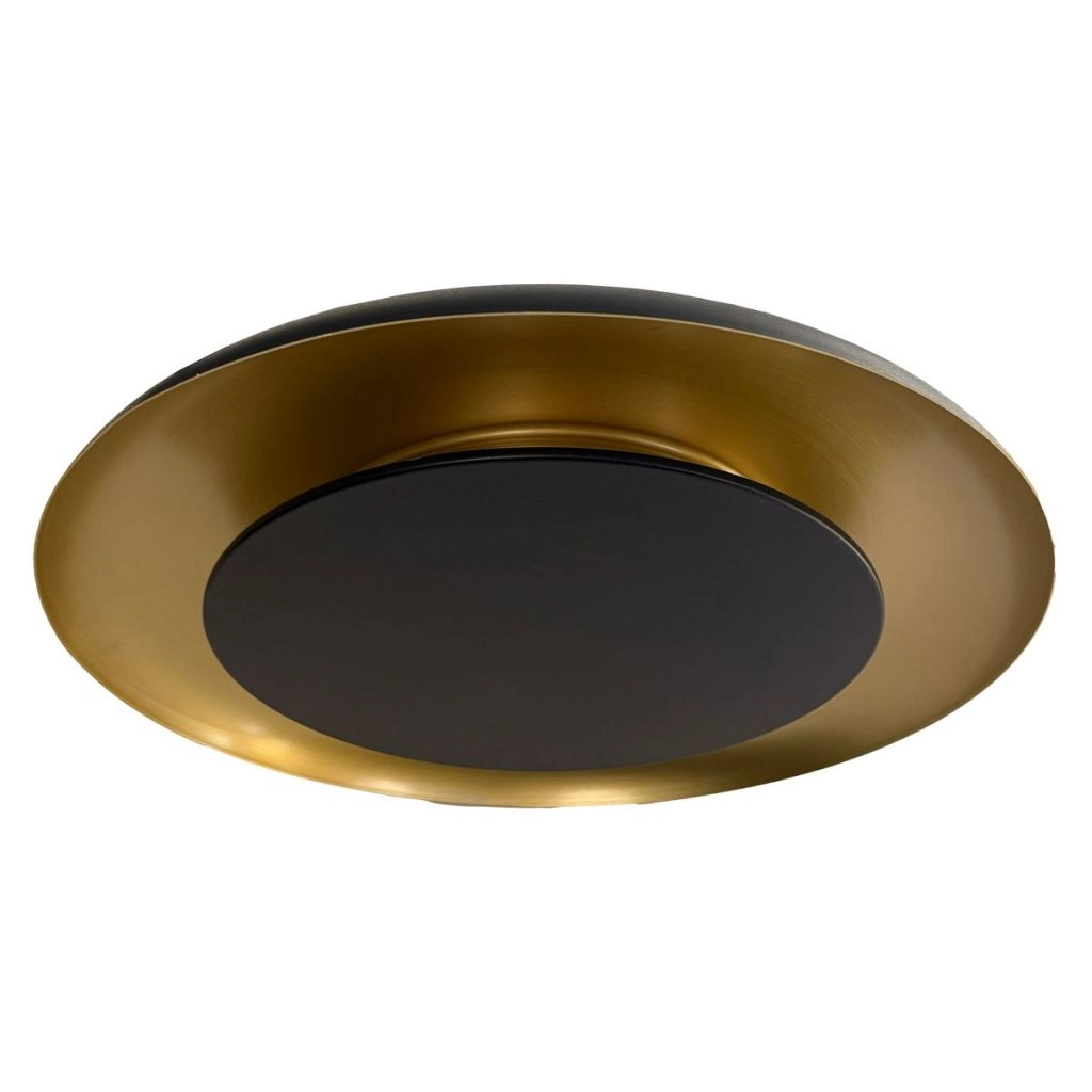 Moderne Deckenlampe Golden Veil Schwarz mit Gold Steinhauer 8712746186772
