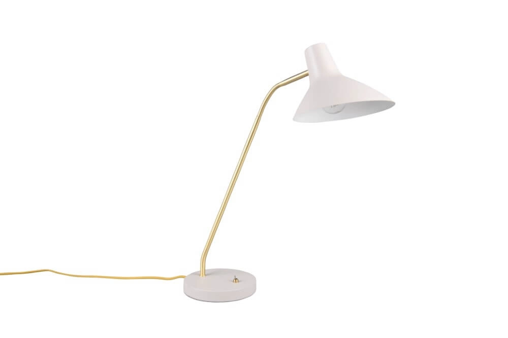Schlanke Schreibtischlampe Traveller Weiß Trio 4017807613728
