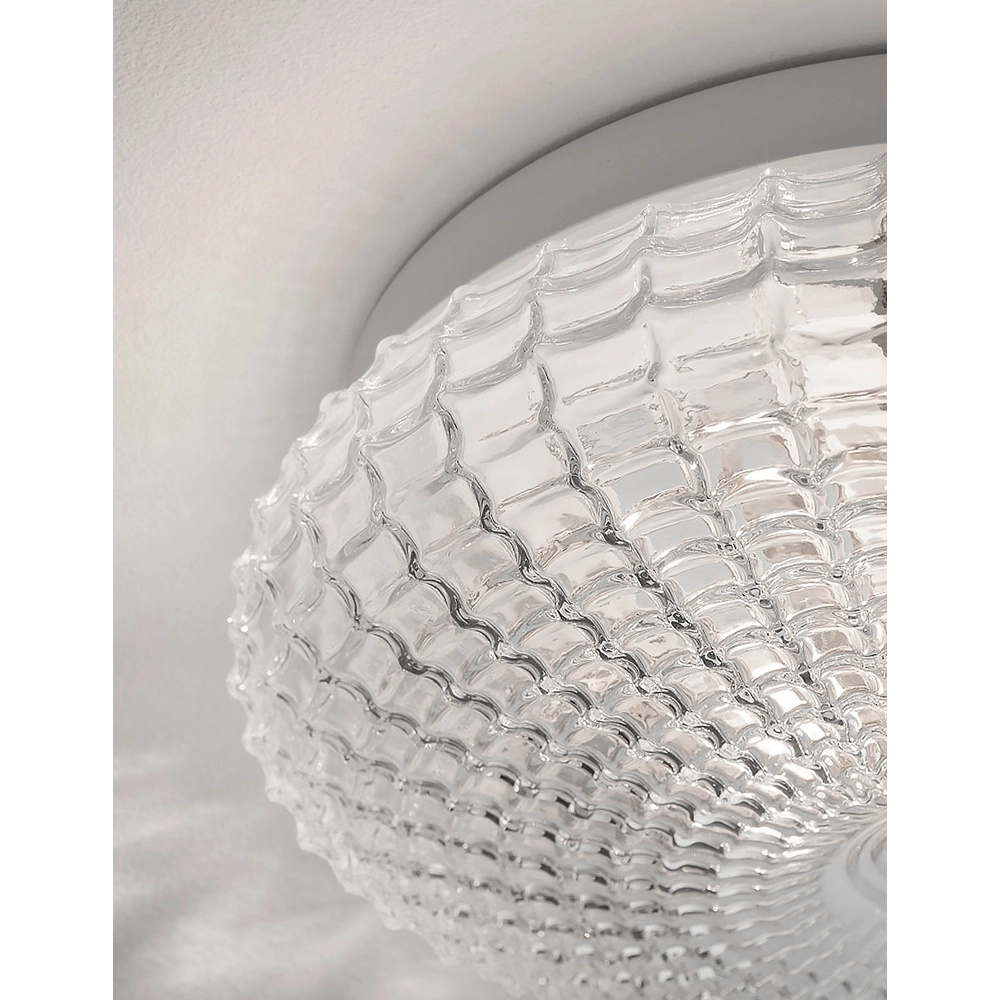 Deckenlampe Clam Klarglas Lyora 5212017419453